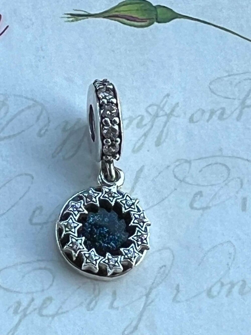 Authentic Pandora Inspirational Stars Dangle Charm #798433C01